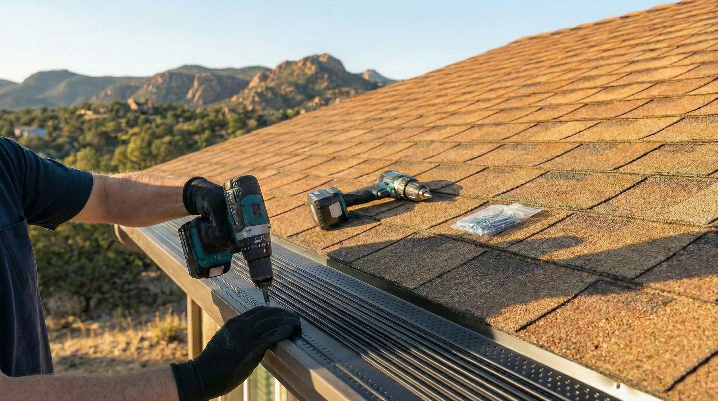 Professional gutter guard installation in Prescott, AZ